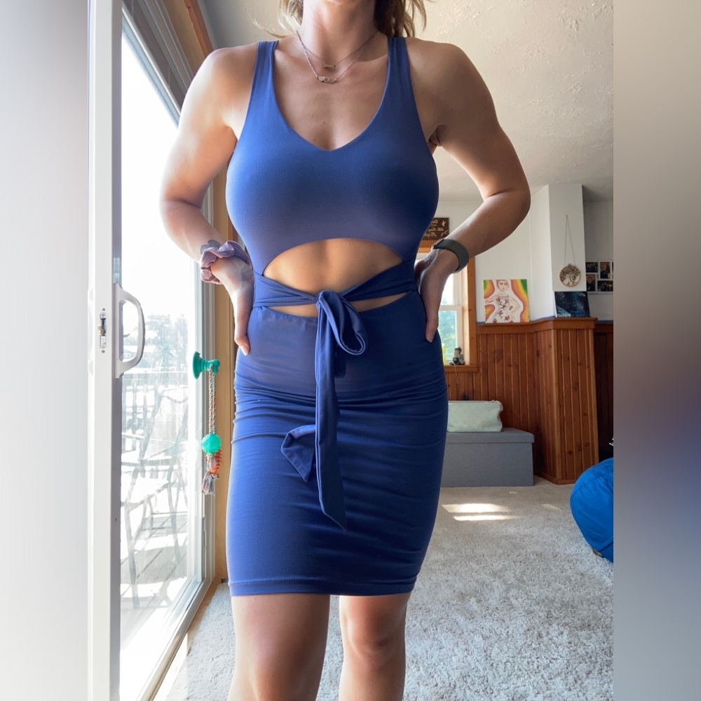 Cozy fitted dress